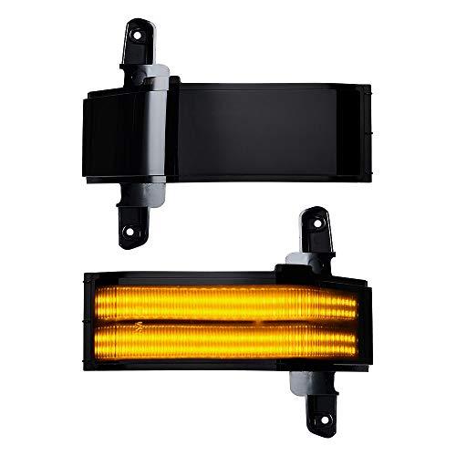 【並行輸入品】Replacement Side Mirror Marker Lights Dark Smoke Lens Compatible_1