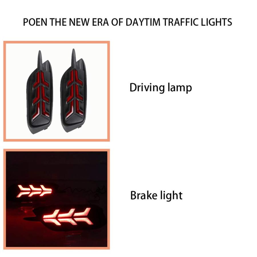 【並行輸入品】Super Bright Auto TailLight Assembly for Honda Civic Sedan 2016_3
