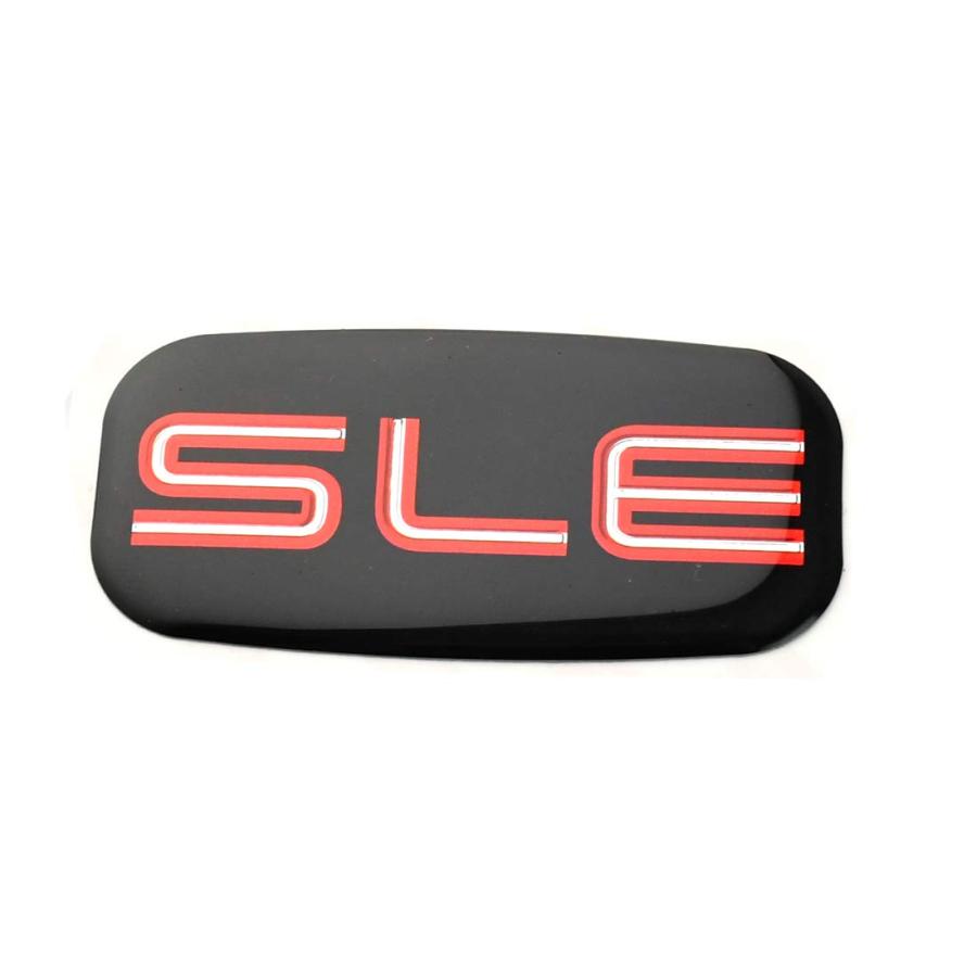 【並行輸入品】2x SLEエンブレム3Dネームプレートステッカー交換用 GMC シボレー シエラ サバーバン ユーコン 1500 2500 35_6