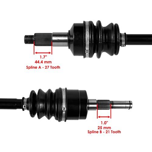 【並行輸入品】Caltric フロント左CVジョイントアクスルシャフト Hisun 47210 107 0000対応 Caltric Front_7