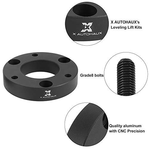 【並行輸入品】X AUTOHAUX 2インチ フロントレベリングリフトキット サスペンションスプリングストラットスペーサー リフトスペーサー Gの画像