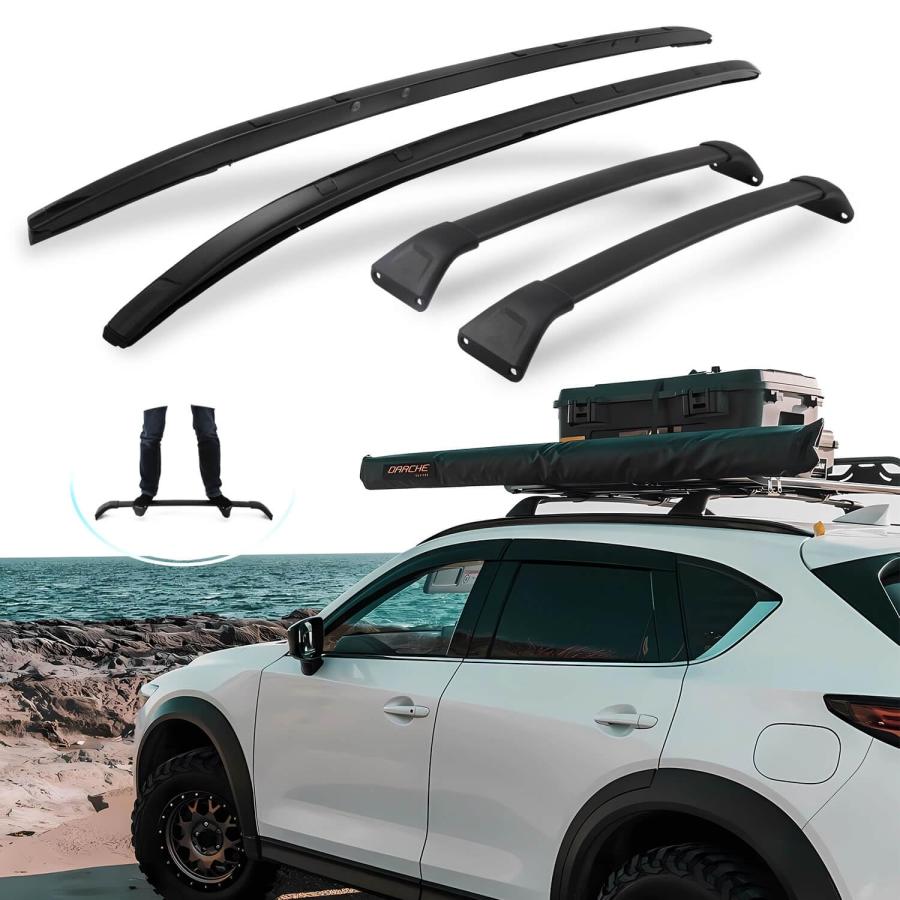 並行輸入品】SNIXWOO マツダ CX5 CX 5 用 ルーフレール&クロスバー