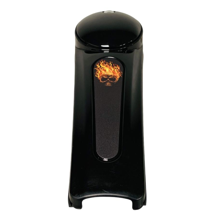 【並行輸入品】Kustom Cycle Parts プレミアムアフターマーケットフレームドスカルテーマメタルダッシュパネルコンソールインサート! |  | 08