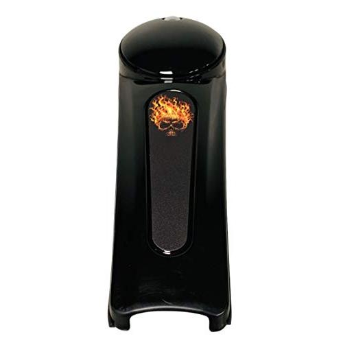 【並行輸入品】Kustom Cycle Parts プレミアムアフターマーケットフレームドスカルテーマメタルダッシュパネルコンソールインサート! |  | 09