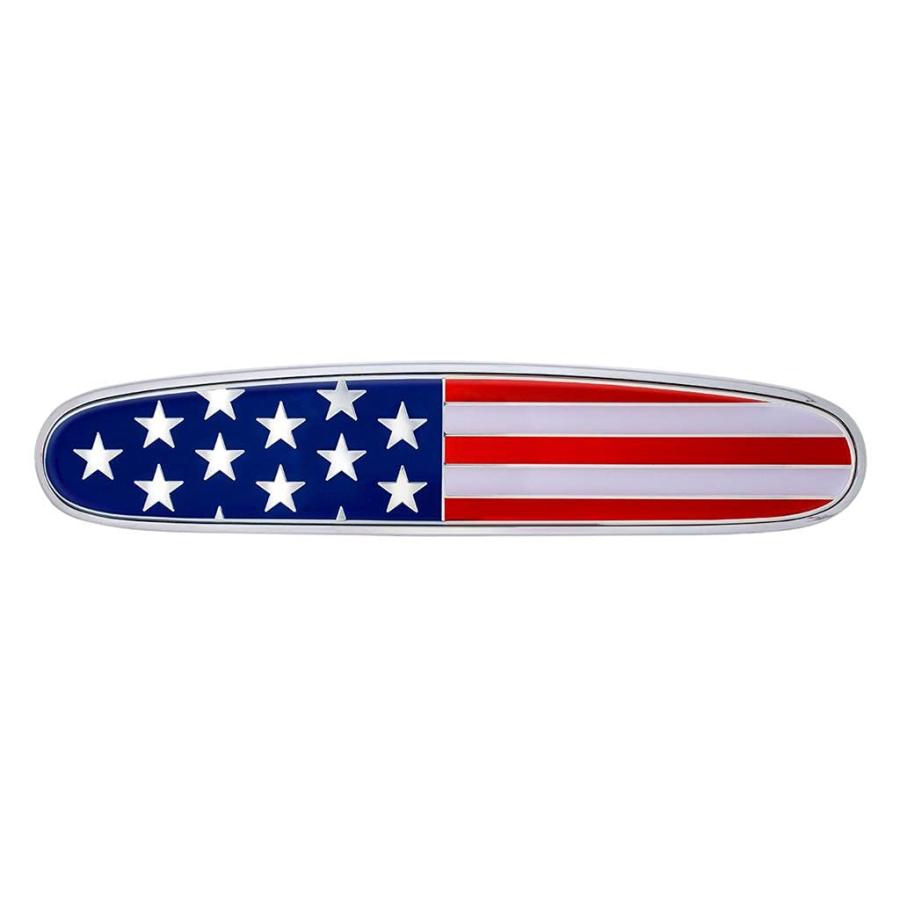 【並行輸入品】クロムダイキャスト アメリカ国旗エンブレム 様々な貨物機モデル用 Chrome Die Cast USA Flag Emblemの画像