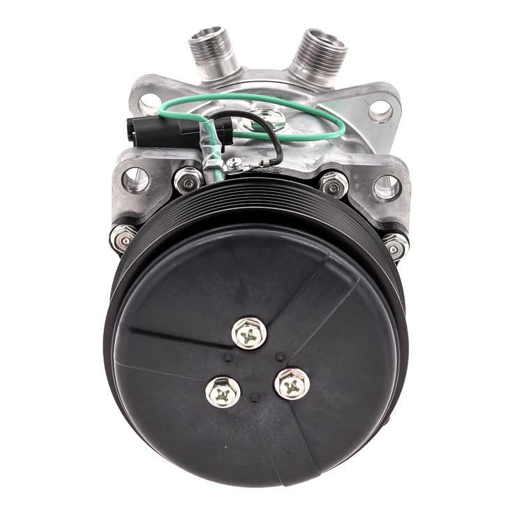 【並行輸入品】OEM Sanden ACコンプレッサー SD7H15 8グルーブ 24V   8FK351126271 / 8233 QR OEの画像