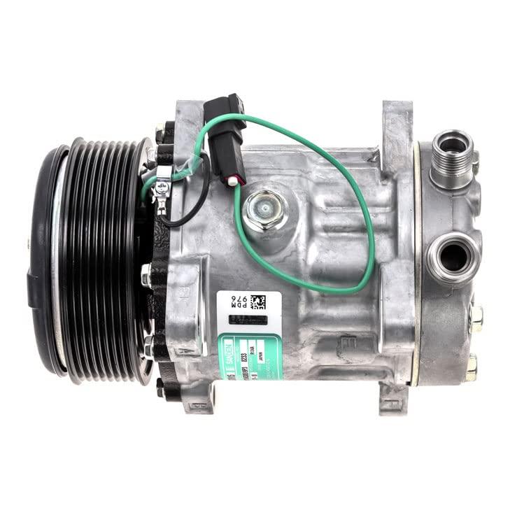 【並行輸入品】OEM Sanden ACコンプレッサー SD7H15 8グルーブ 24V   8FK351126271 / 8233 QR OEの画像