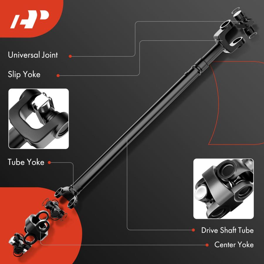 【並行輸入品】A Premium フロントコンプリートドライブシャフト プロペラシャフト ドライブシャフトアセンブリ ダッジ・ラム 2500 3の画像