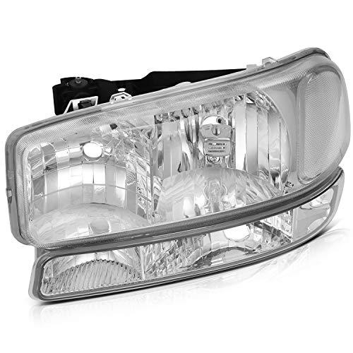 【並行輸入品】OCPTY Headlight Assembly Pair Replacement For GMC Sierra 1500 Yu_7