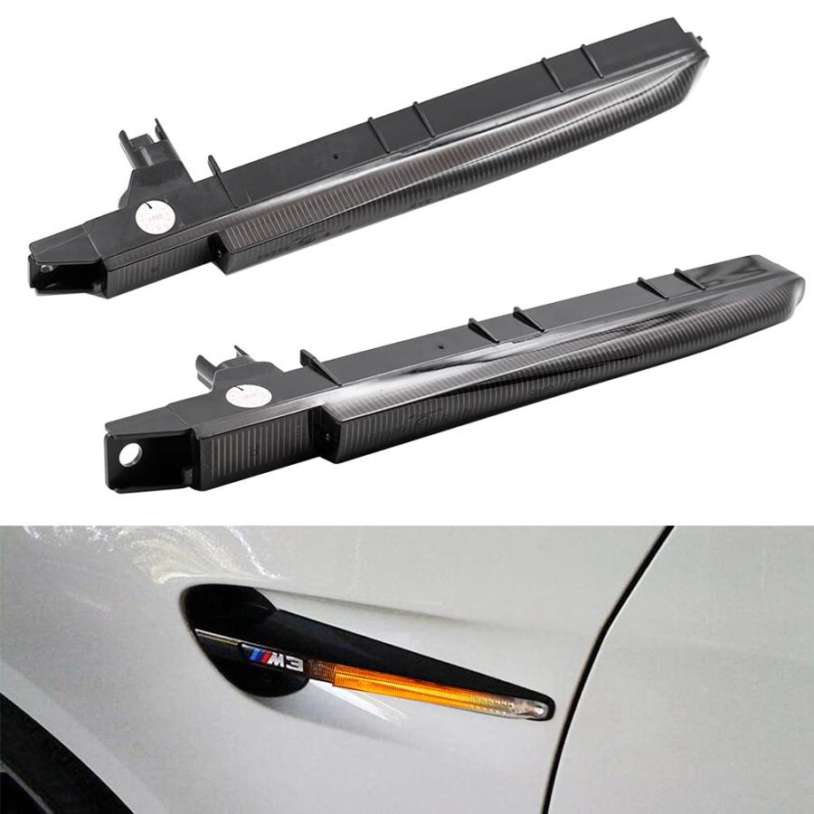 【並行輸入品】M3 LED Fender Turn Signal Light Kits for BWM M3 2007 2013 (E90 E_3