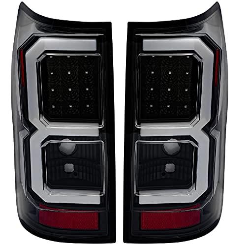 【並行輸入品】 ECOTRIC Tail Lights Compatible with 2007 2013 Toyota Tundra Pick