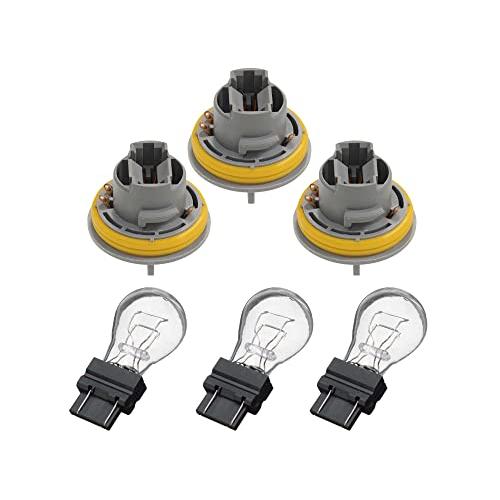 【並行輸入品】 269 Motorsports Rear Tail Light Lamp 3 Sockets with 3157 Bulbs C