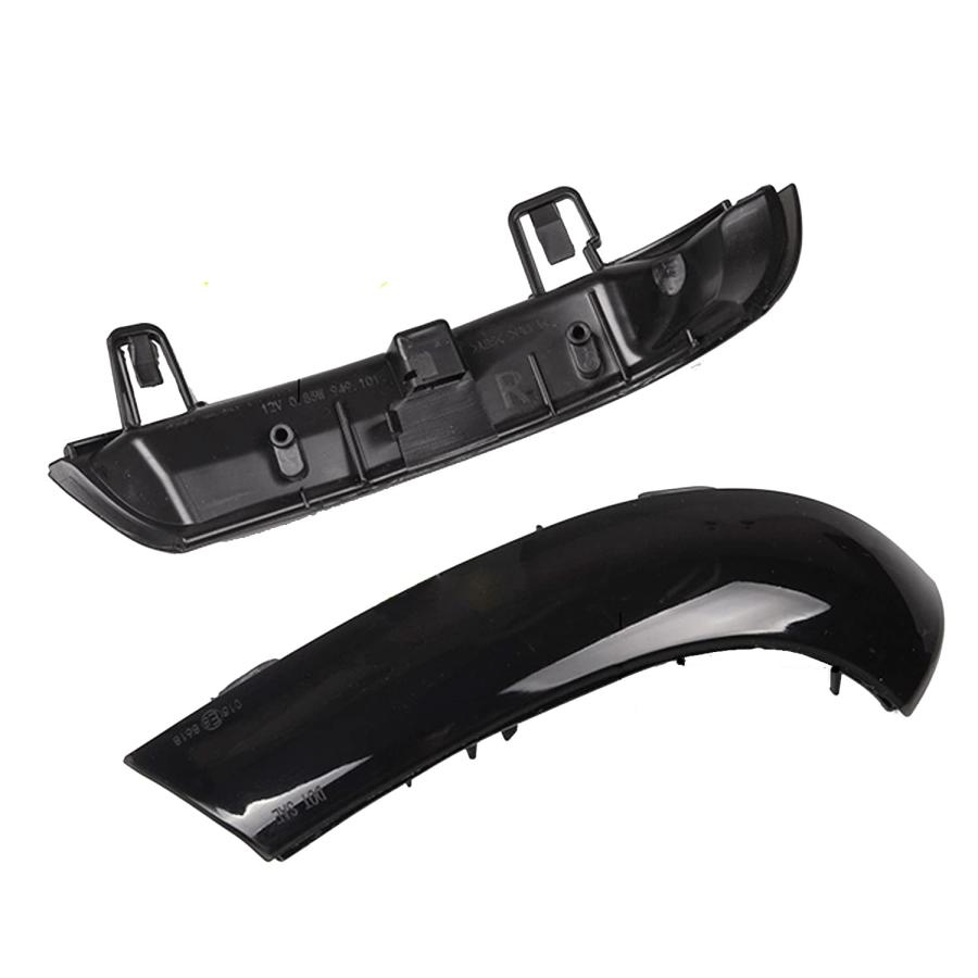 【並行輸入品】Fuguang シーケンシャル LED サイドミラーライト ウィンカー スモークレンズ VW Golf 5 EOS GTI Jetの画像