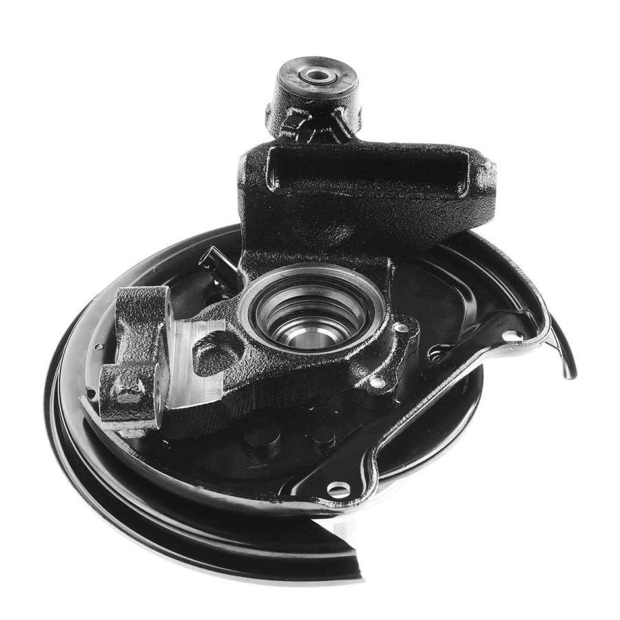 【並行輸入品】AutoShack KN798419 リアステアリングナックル&ホイールベアリングハブアセンブリ 5ラグ運転席側交換用 2001_3