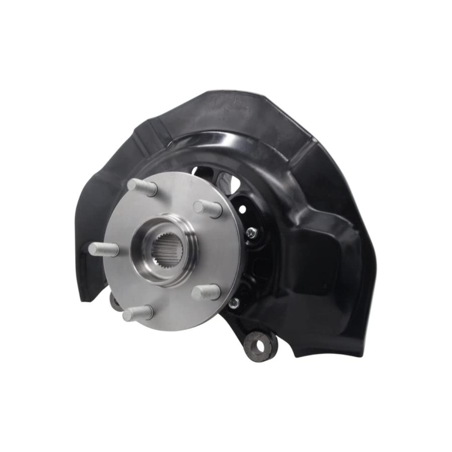 【並行輸入品】AutoShack KN100043 フロントステアリングナックル\u0026ホイールベアリングハブアセンブリ 5ラグABSドライバーサイド_6