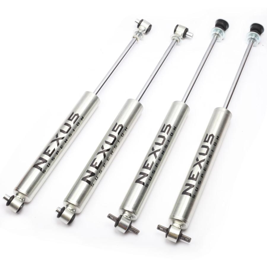【並行輸入品】NEXUS SUSPENSION フロント\u0026リア 4インチ リフトショックアブソーバー サスペンションリフト0 4インチ ジープの画像