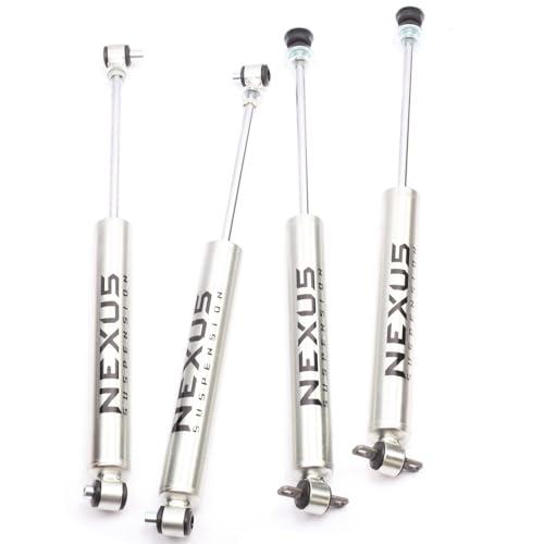 【並行輸入品】NEXUS SUSPENSION フロント\u0026リア 4インチ リフトショックアブソーバー サスペンションリフト0 4インチ ジープの画像