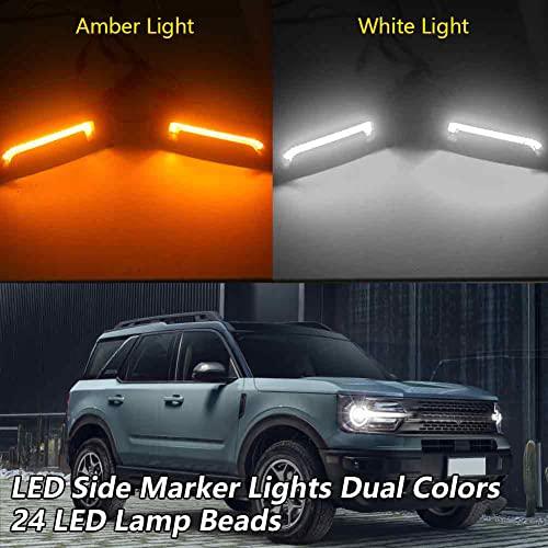 【並行輸入品】DZG LED Side Marker Accessories Turn Signal Lights Compatible wiの画像
