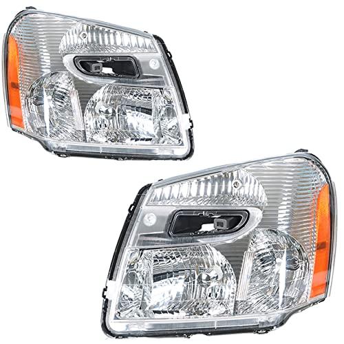 【並行輸入品】ANTUKO 15888058， 15888059 GM2502254 GM2503254 Chrome Headlights_4
