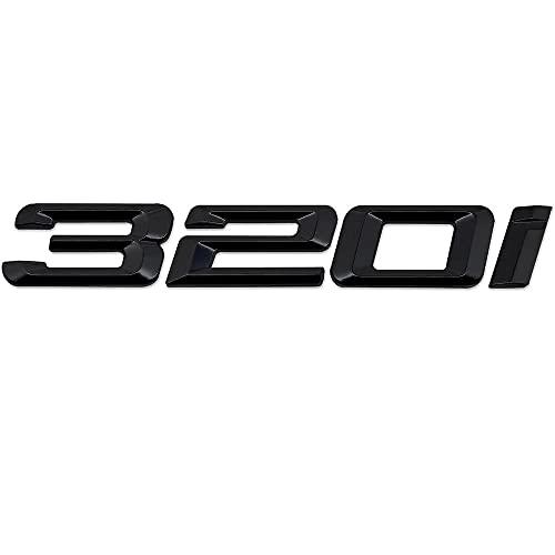 【並行輸入品】Generic Replacement 320 Gloss Black Rear Trunk Emblem Badge for_1