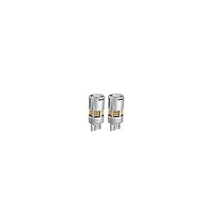 【並行輸入品】7440/7443 アンバー ウインカー LED W/内蔵抵抗器 ハイパーフラッシュなし (ペア) 7440/7443 Amberの画像