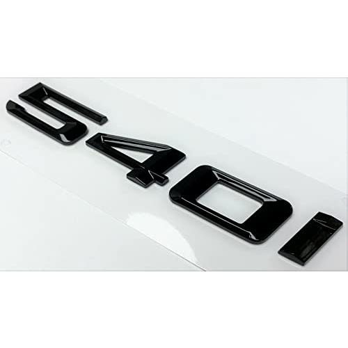 【並行輸入品】Generic Replacement 540 Gloss Black Rear Trunk Emblem Badge for_4