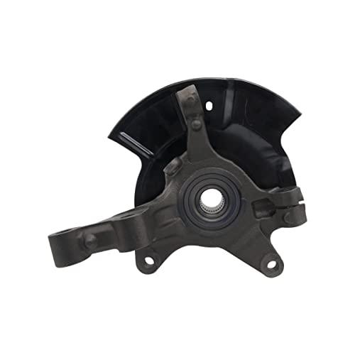 【並行輸入品】AutoShack KN100060 フロントステアリングナックルとホイールベアリングハブアセンブリ ABS助手席側交換用ラグ5個_1