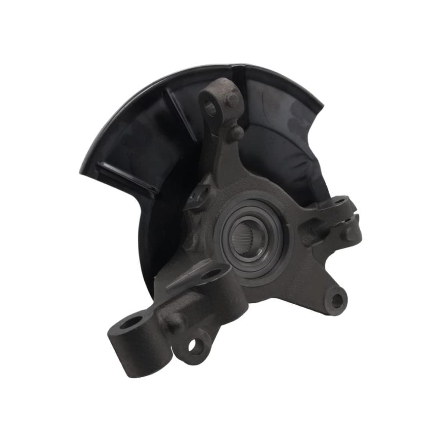 【並行輸入品】AutoShack KN100060 フロントステアリングナックルとホイールベアリングハブアセンブリ ABS助手席側交換用ラグ5個_3