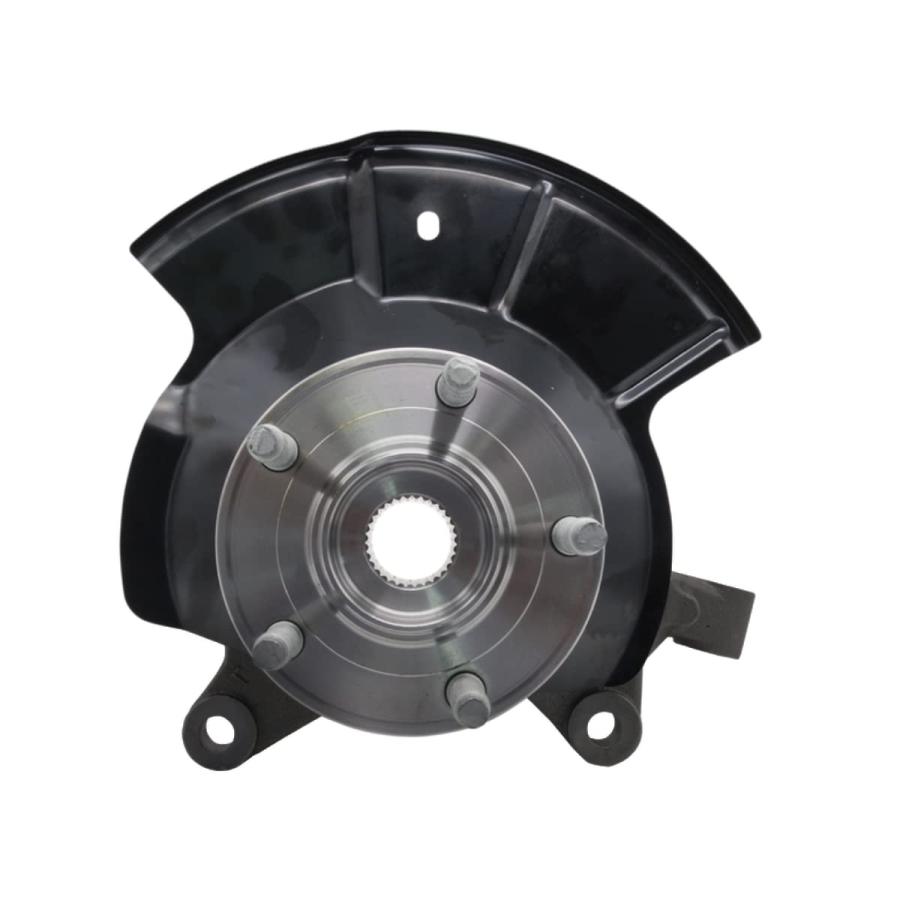 【並行輸入品】AutoShack KN100060 フロントステアリングナックルとホイールベアリングハブアセンブリ ABS助手席側交換用ラグ5個_6