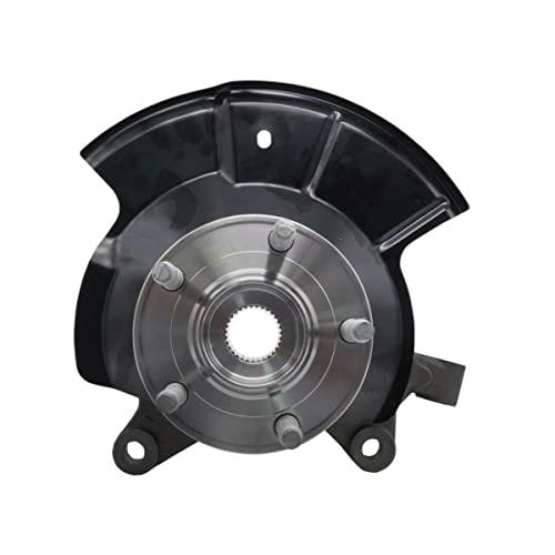 【並行輸入品】AutoShack KN100060 フロントステアリングナックルとホイールベアリングハブアセンブリ ABS助手席側交換用ラグ5個_7