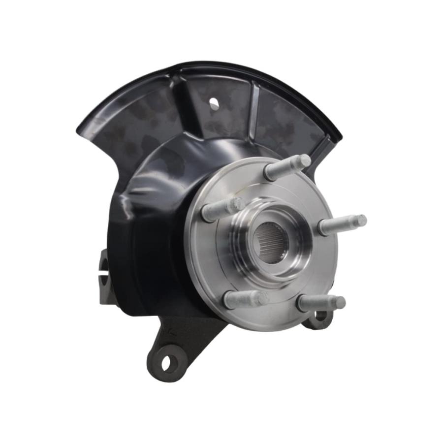 【並行輸入品】AutoShack KN100060 フロントステアリングナックルとホイールベアリングハブアセンブリ ABS助手席側交換用ラグ5個_9
