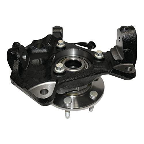 【並行輸入品】AutoShack KNC0013 フロントホイールベアリングハブとステアリングナックルアセンブリ ABS助手席側交換用ラグ6個の画像