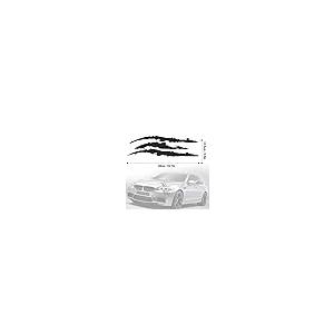【並行輸入品】2PCS Claw Mark Decals for Cars,Headlight Car Sticker,Stripes Scrの画像