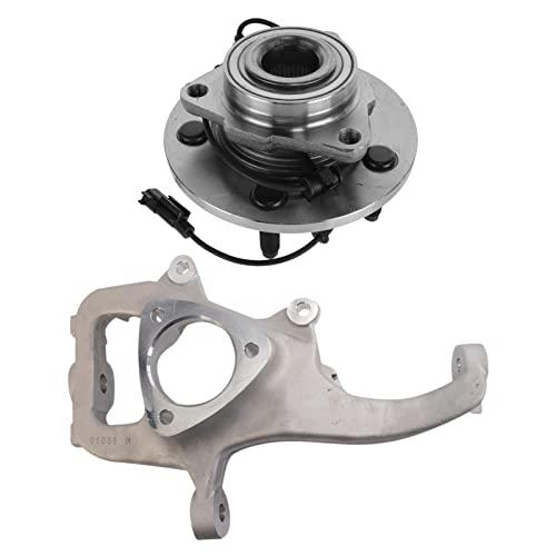 【並行輸入品】TRQ Front Right Steering Knuckle \u0026 Bearing Compatible with 2009の画像