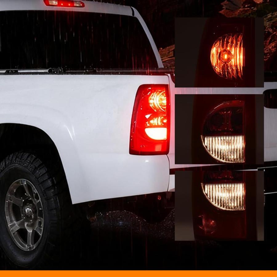 【並行輸入品】 G PLUS Left Driver Side Tail Light Lamp Compatible with Chevy Si