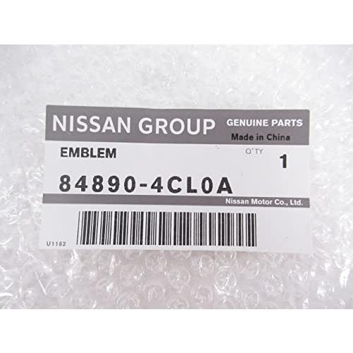 【並行輸入品】OEM Genuine Nissan Rear Liftgate Emblem 84890 4CL0A 848904CL0Aの画像