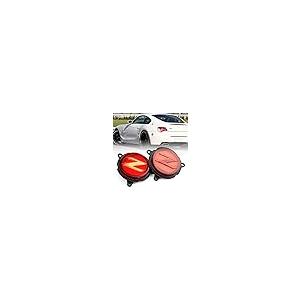 【並行輸入品】NSLUMO LEDリアサイドマーカーリフレクターライト 交換用 2006 2008 B MW Z4 E85 E86 LCI レッ