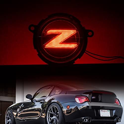 【並行輸入品】NSLUMO LEDリアサイドマーカーリフレクターライト 交換用 2006 2008 B MW Z4 E85 E86 LCI レッ