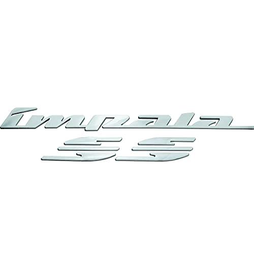 【並行輸入品】2個 94 96 Impala Ss リア クォーターパネル エンブレム 3D レター バッジ ステッカー デカール ネームプレー_7