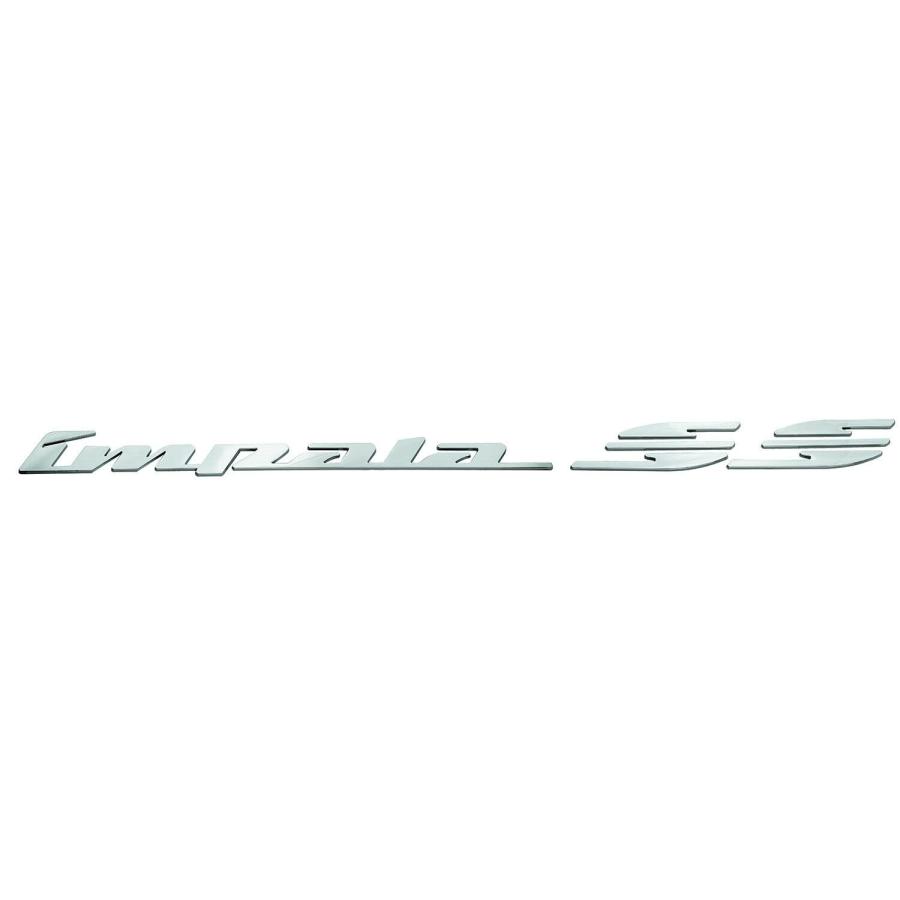 【並行輸入品】2個 94 96 Impala Ss リア クォーターパネル エンブレム 3D レター バッジ ステッカー デカール ネームプレー_9