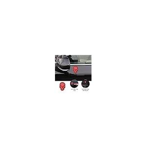 【並行輸入品】LIOOBO ハロウィン デコレーション 3D メタル スカル デカール: 車のサイドスカルロゴ、リアトランクエンブレムバッジデカの画像