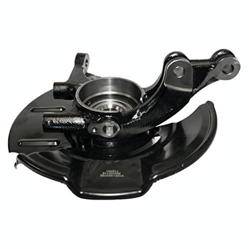 【並行輸入品】AutoShack KN100115 フロントステアリングナックルとホイールベアリングハブアセンブリ 5ラグABSドライバーサイド_4