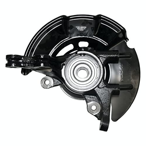 【並行輸入品】AutoShack KN100115 フロントステアリングナックルとホイールベアリングハブアセンブリ 5ラグABSドライバーサイド_7