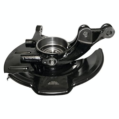 【並行輸入品】AutoShack KN100115PR フロントステアリングナックル\u0026ホイールベアリングハブアセンブリ 5ラグABSドライバーとの画像