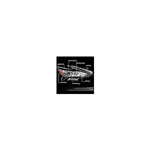 【並行輸入品】DNA MOTORING OEM HL 0133 R 右側ハロゲンヘッドライト 2016 2018 アルティマ対応 クロムハウジン_5