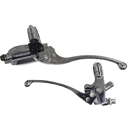 【並行輸入品】XDF 7/8インチ 22mm ハンドルバーブレーキマスターシリンダー クラッチレバー 左クラッチ 右ブレーキマスターシリンダー_4