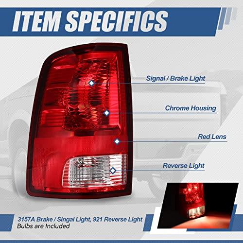【並行輸入品】 Auto Dynasty Tail Lights Fit for 2009 2010 2011 2012 2013 2014 2