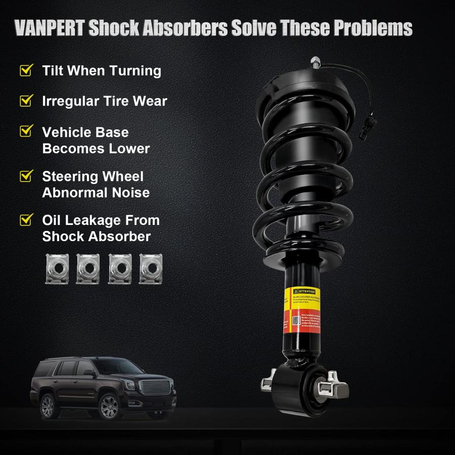 【並行輸入品】84977478 84176631 580 1108 Z95 Front Strut Shock Absorber w/Magnの画像