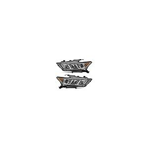 【並行輸入品】JSBOYAT ヘッドライトアセンブリ 2016 2018 Nissan Maxima S/SL/SV with LED DRLプ_2