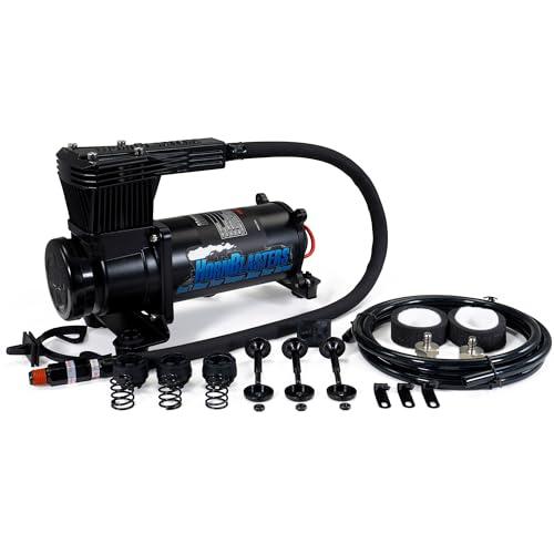【並行輸入品】HornBlasters 3Q Stealth Black Quiet Air Compressorの画像